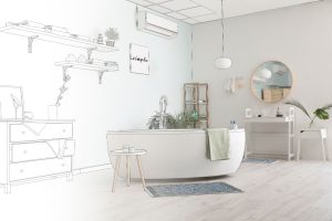 renovation salle de bain moderne
